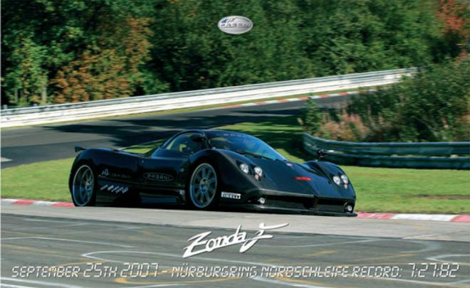 Pagani Zonda F Nurburgring