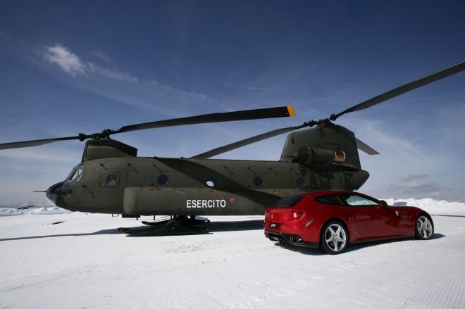 Ferrari FF a Plan de Corones