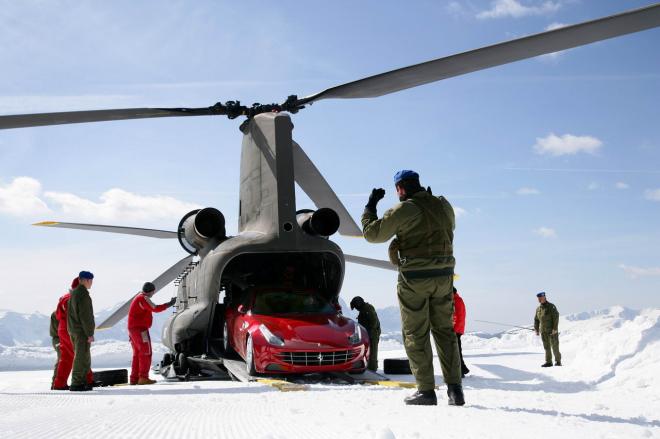 Ferrari FF a Plan de Corones