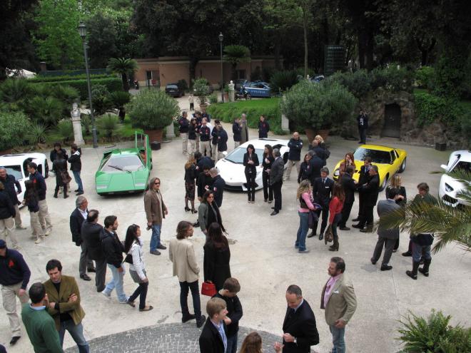 Lamborghini Aventador a Roma