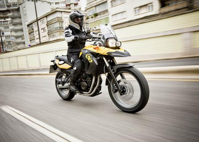 BMW F 650 GS Sun Yellow