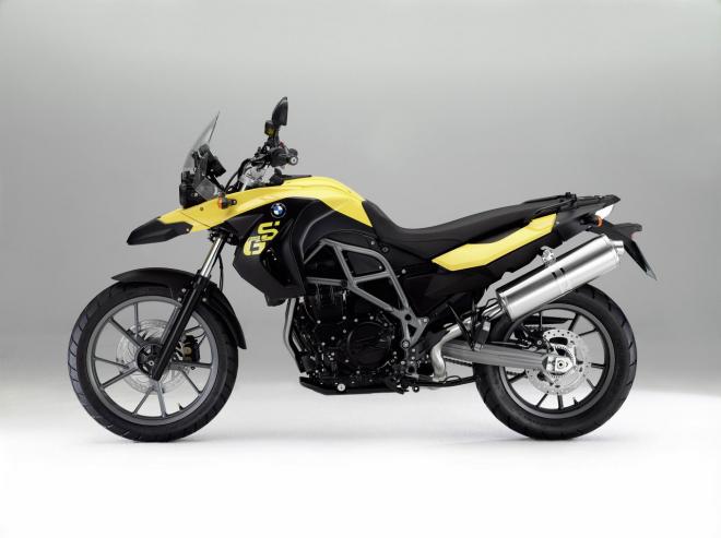 BMW F 650 GS Sun Yellow