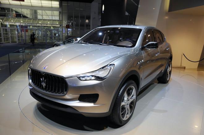 Maserati Kubang al Salone di Francoforte