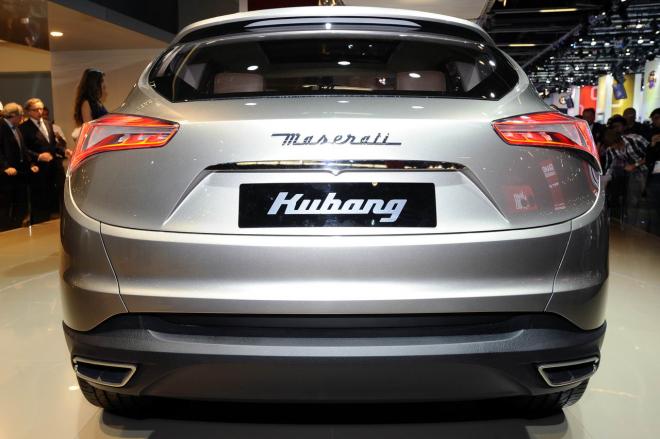 Maserati Kubang al Salone di Francoforte