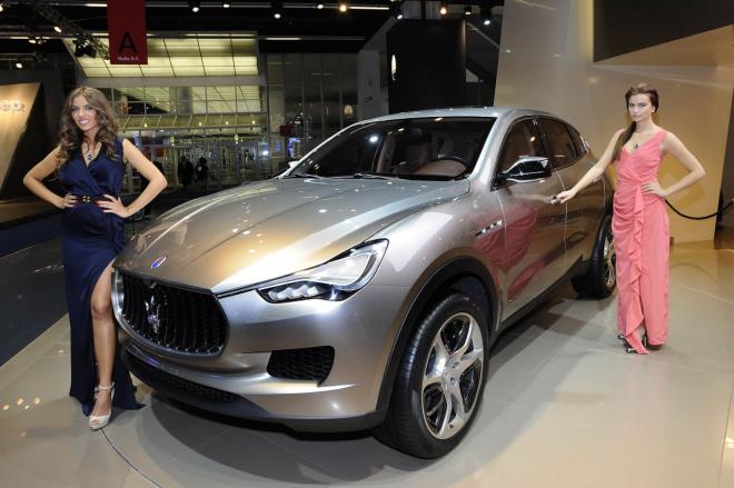Maserati Kubang al Salone di Francoforte