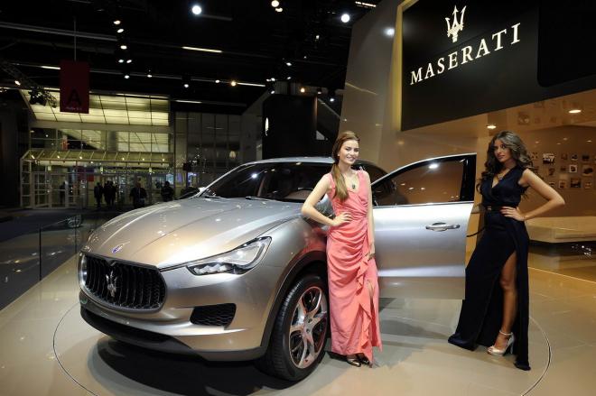 Maserati Kubang al Salone di Francoforte