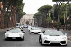 Lamborghini Aventador a Roma