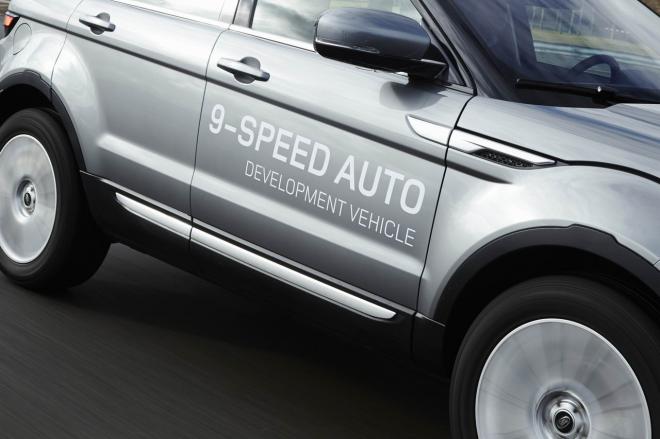 Land Rover presenta trasmissione 9 marce