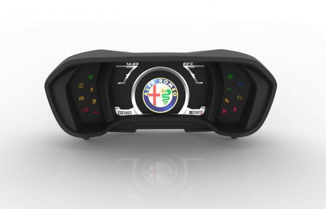 Quadro Strumenti digitale per Alfa Romeo 4C 