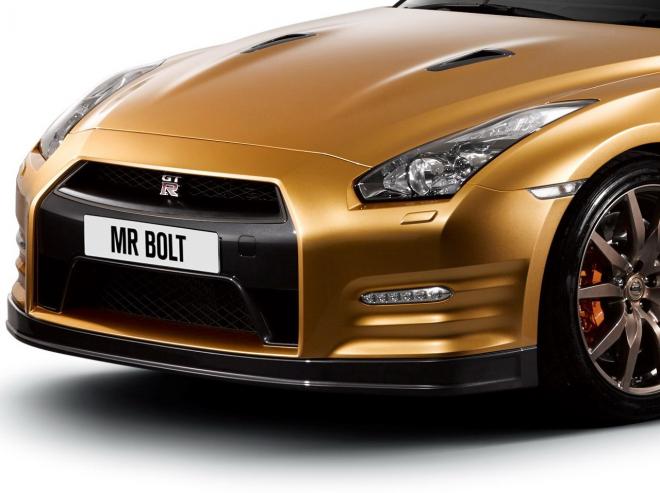 Una Nissan GT-R da oro per Usain Bolt
