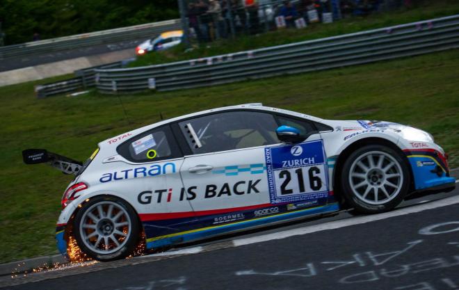 Peugeot 208 GTi  alla 24h del Nürburgring