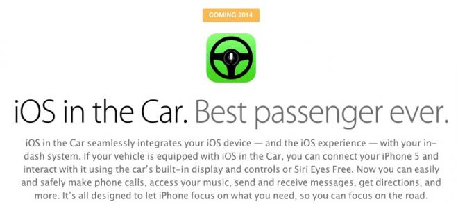 iOs in the Car