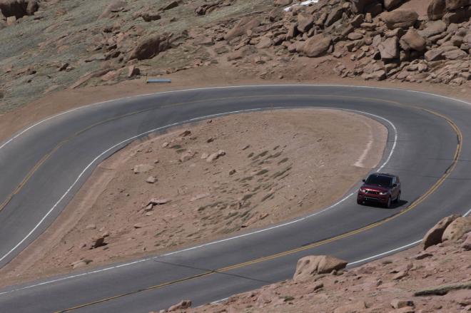Range Rover Sport, la più veloce sul Pikes Peak