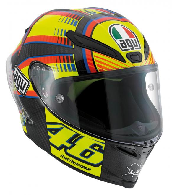 AGV Pista GP Soleluna 2013 Valentino Rossi replica