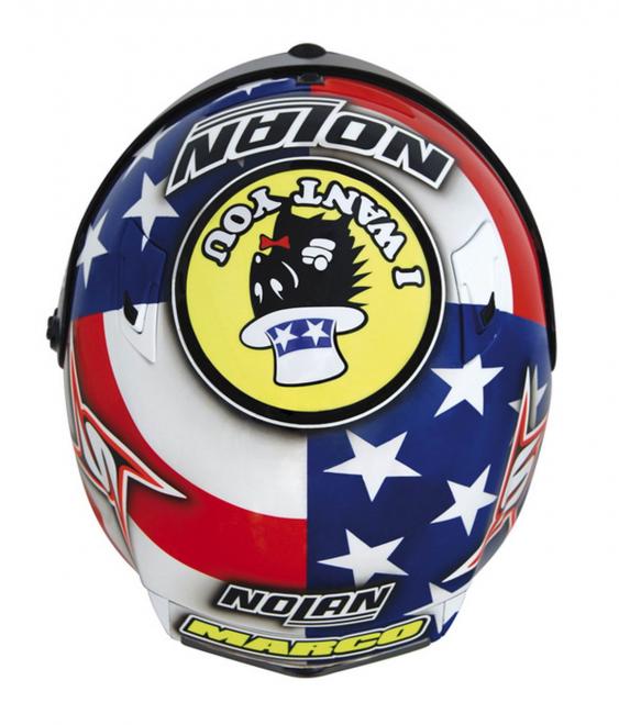 Nolan X-802R Replica Melandri USA 2013