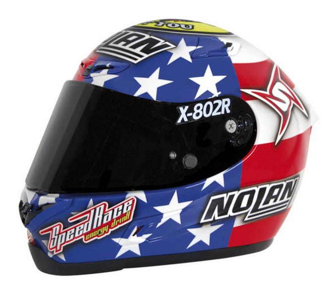 Nolan X-802R Replica Melandri USA 2013