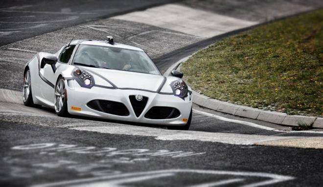 Alfa Romeo 4C al Nurburgring
