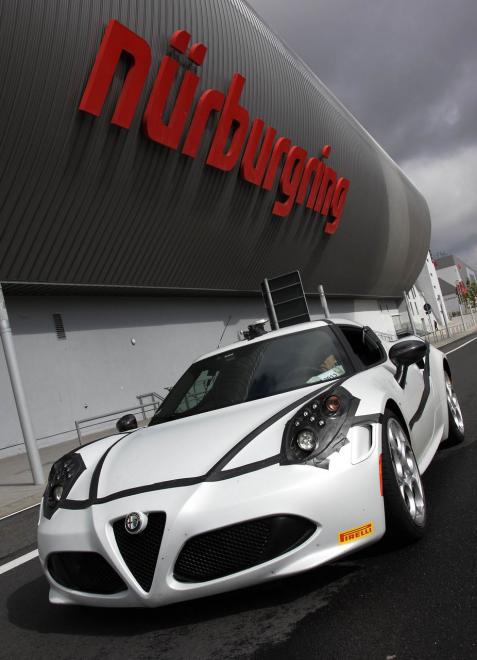 Alfa Romeo 4C al Nurburgring