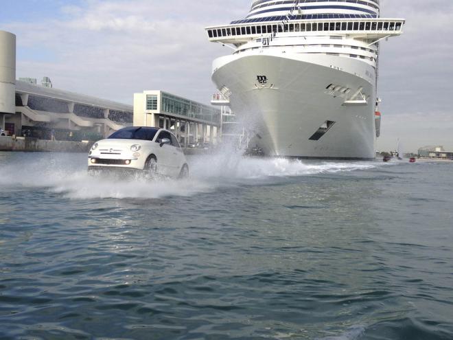 Fiat 500 watercrafts a Miami