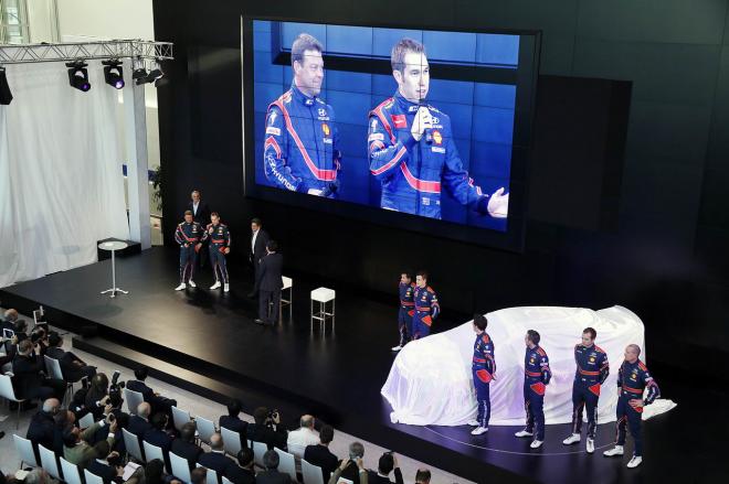 Hyundai presenta il team WRC