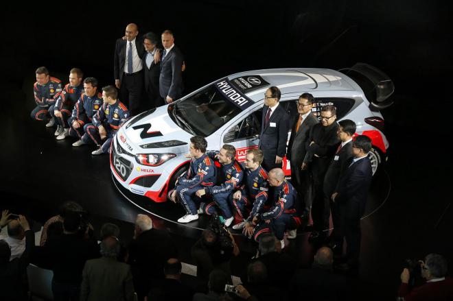 Hyundai presenta il team WRC