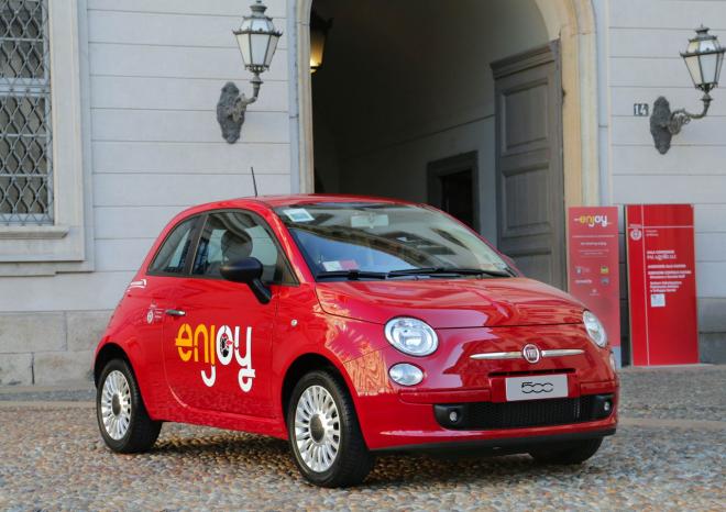 Enjoy - il car sharing di Fiat, Eni e Trenitalia