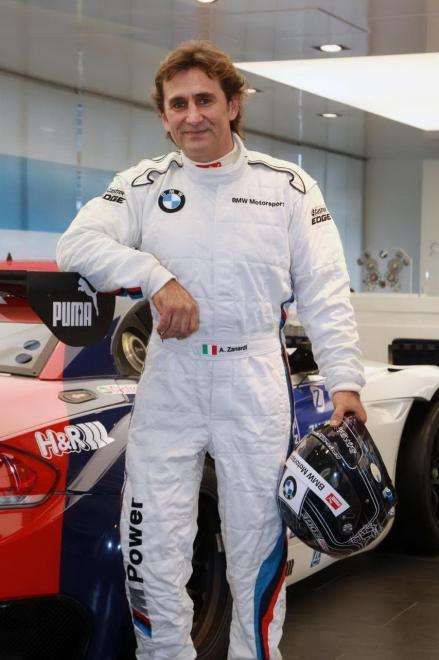 Alex Zanardi torna alle corse