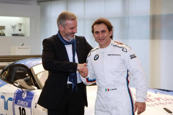 Alex Zanardi torna alle corse