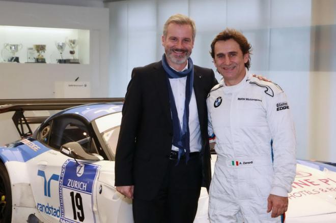 Alex Zanardi torna alle corse