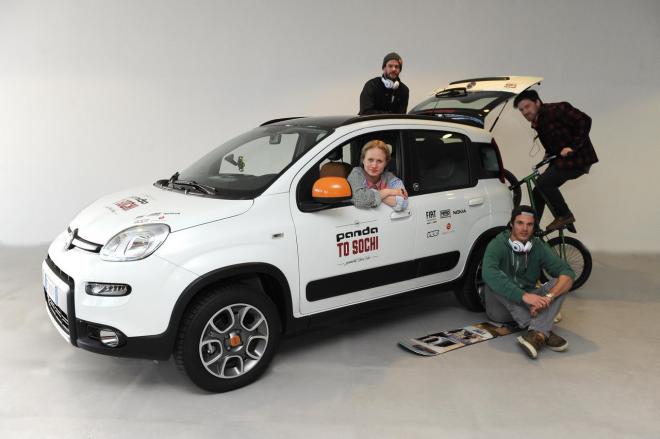 Fiat Panda 4x4 Antarctica alla volta di Sochi