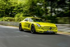 Mercedes SLS AMG Electric Drive: record al Nurburgring