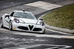 Alfa Romeo 4C al Nurburgring