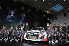 Hyundai presenta il team WRC