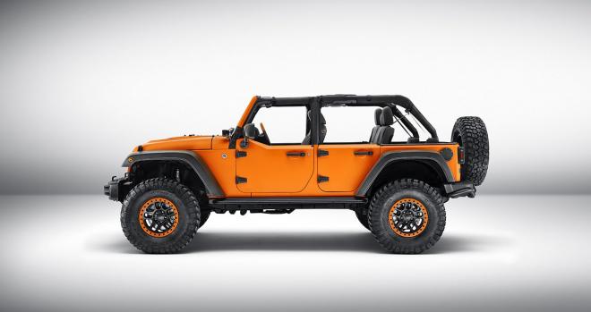 Jeep Wrangler Sunriser showcar