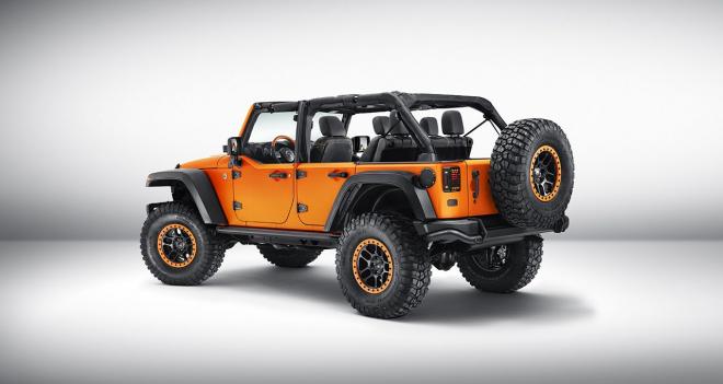 Jeep Wrangler Sunriser showcar