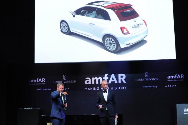 Fiat e Garage Italia Customs e fondazione “amfAR”.