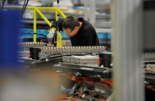 Nissan: stabilimento delle batterie agli ioni di litio di Sunderland