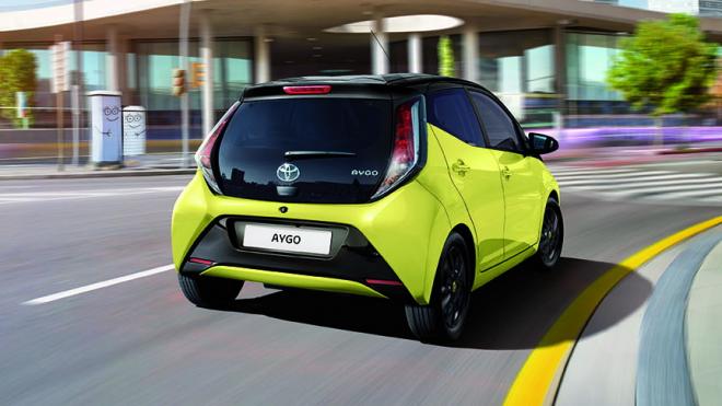 Toyota Aygo x-cite Yellow