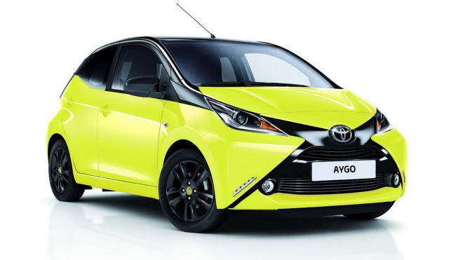 Toyota Aygo x-cite Yellow