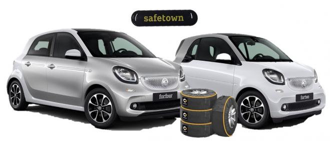 Nuove Smart ForTwo e ForFour Safetown